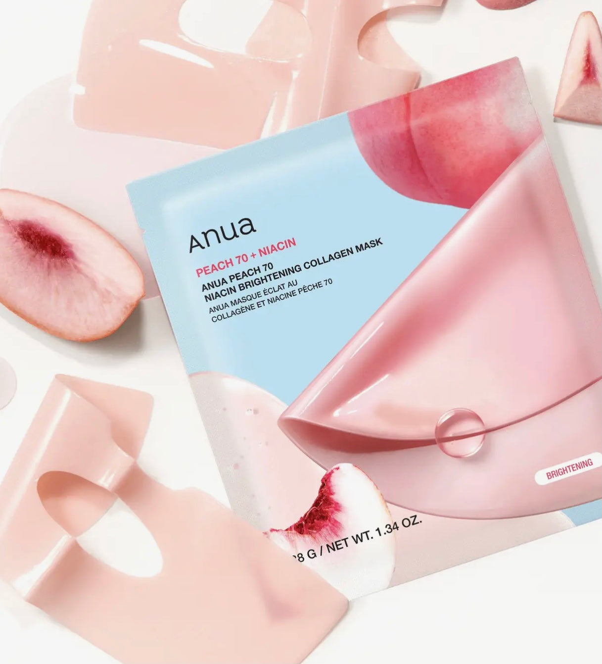 Anua Peach 70+ Niacin Brightening Collagen Mask