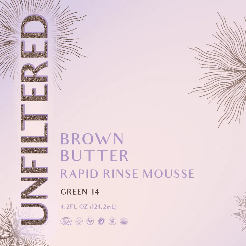 Mousse Self Tanner - Brown Butter Rapid Rinse (Medium)