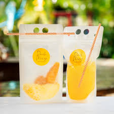 Slush cocktail pouches