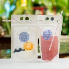 Slush cocktail pouches