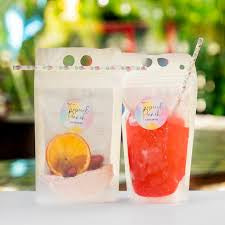 Slush cocktail pouches