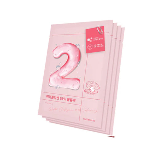 [Numbuzin] No.2 Water Collagen 65% Voluming Sheet Mask