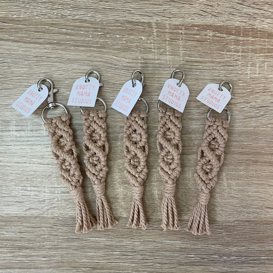 Macrame Keychain-Boho Style