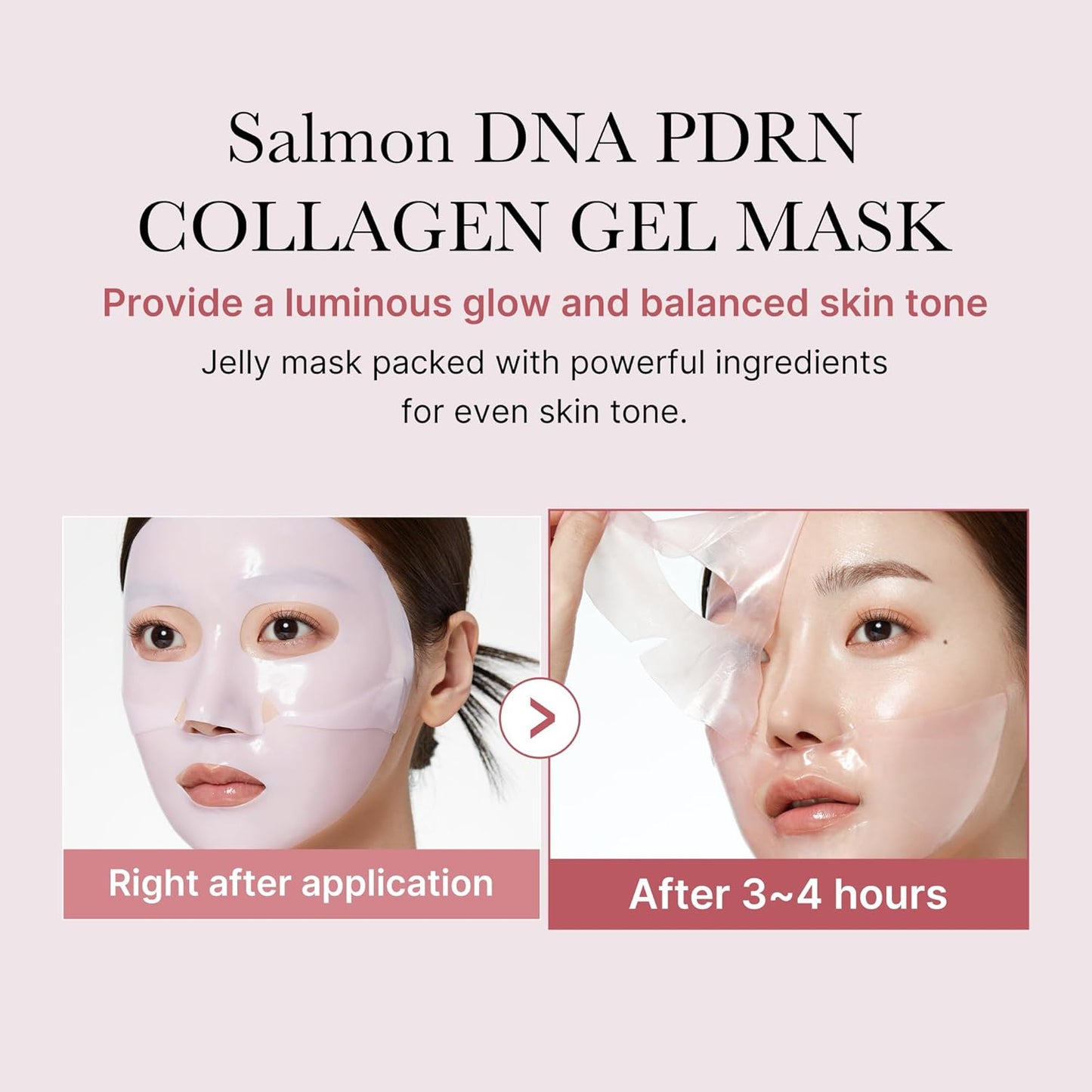 Medicube Salmon DNA PDRN  Collagen Jelly Sheet Mask