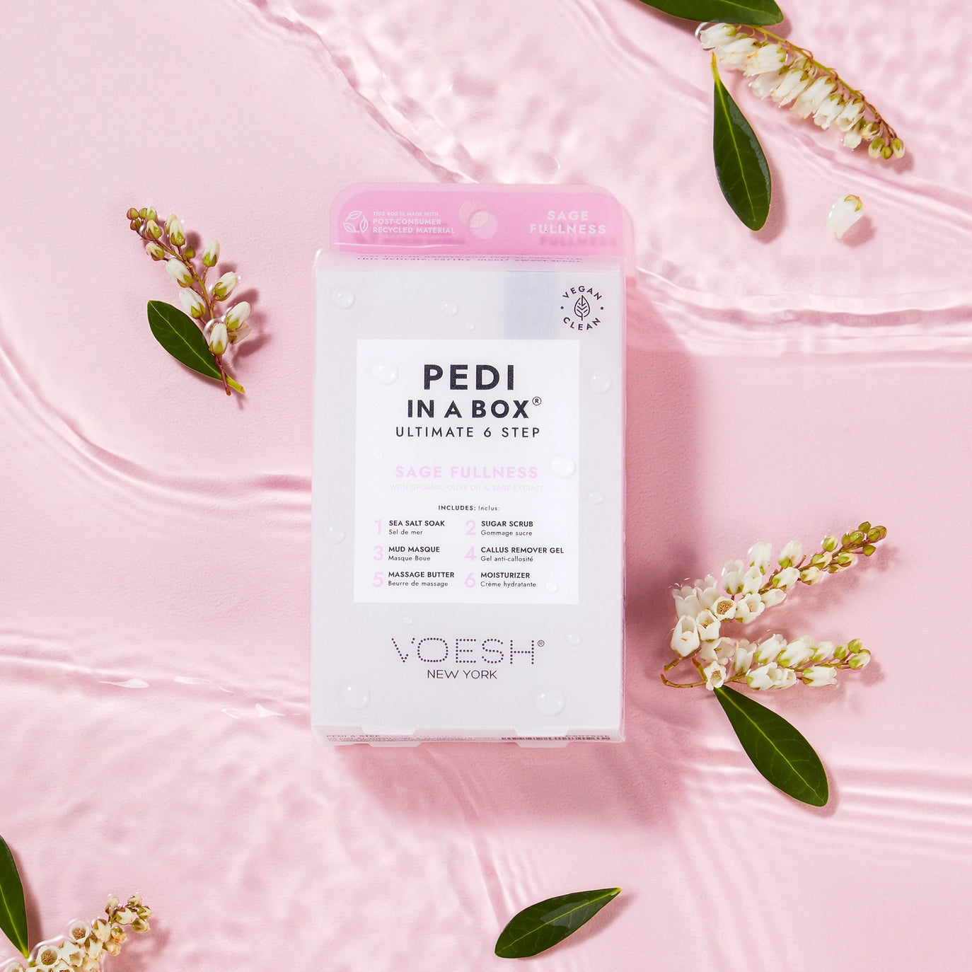 Pedi in  Box- 6 steps